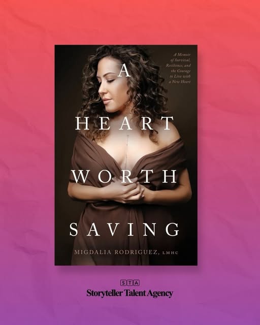 A Heart Worth Saving memoir publication announcement for Micki Rodriguez