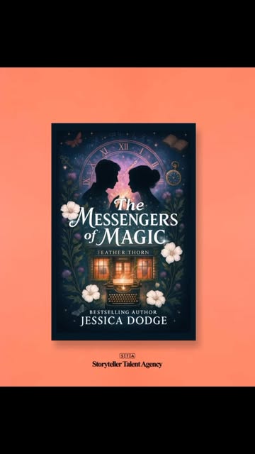 One-year publication anniversary announcement for The Messengers of Magic by Jessica Dodge