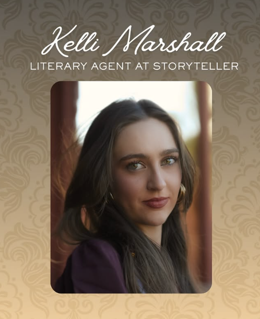 Kelli Marshall literary agent announcement for Storyteller Talent Agency
